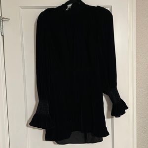 Black Velvet Zara Dress